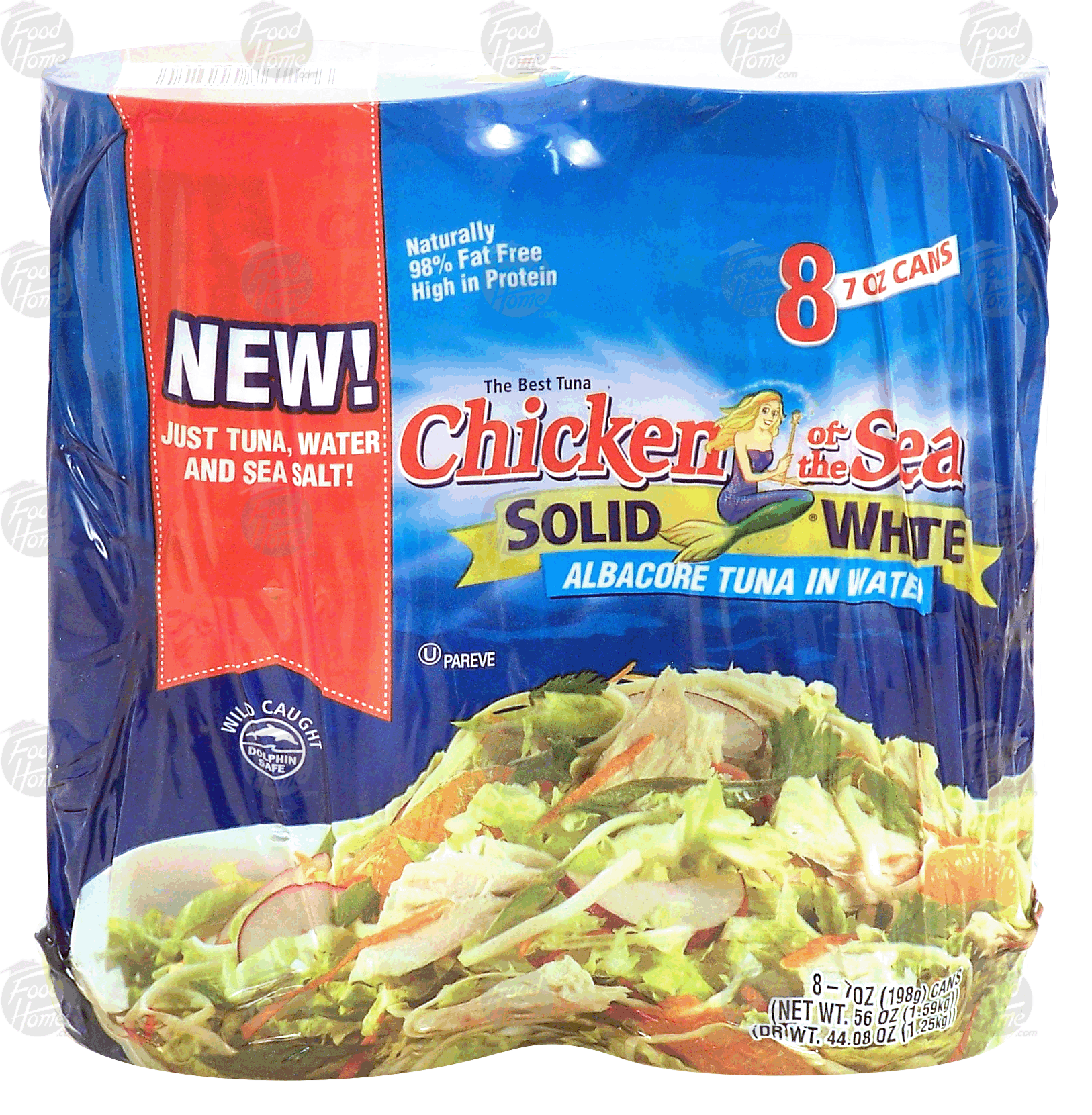 Chicken Of The Sea  solid white albacore tuna in water, 7-oz. cans Full-Size Picture